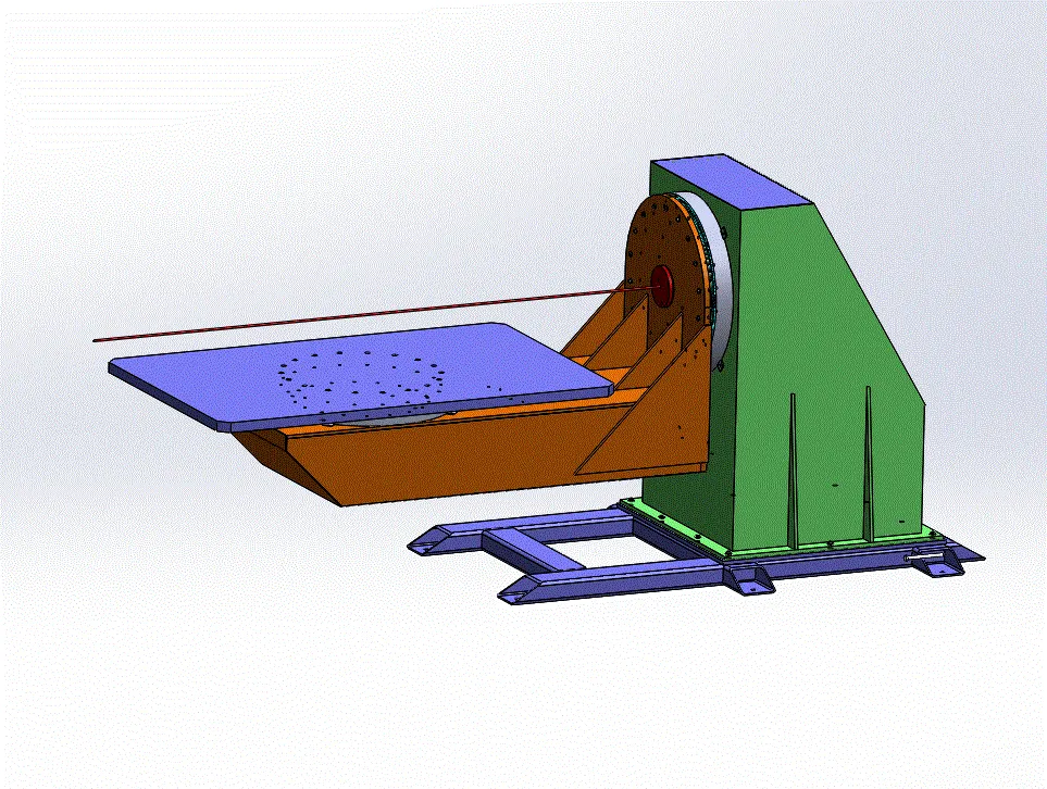 JJ9157-0.5T座式焊接变位机设计【含SW三维图】