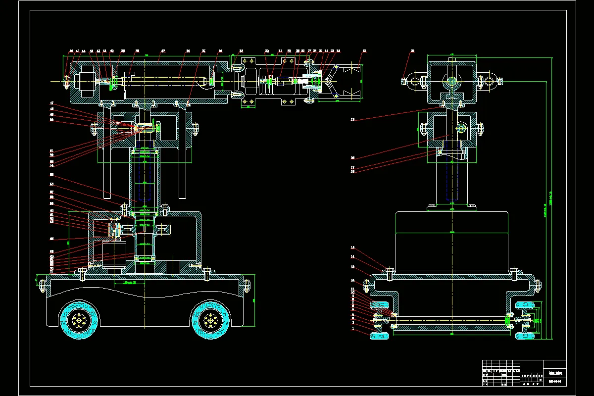 JJ8971-小型仓储机器人的结构设计