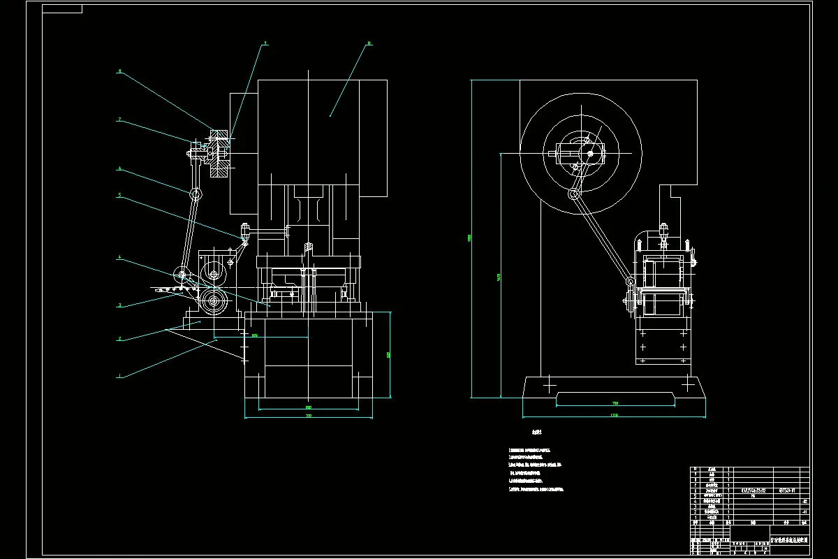 JJ8982-冲床自动送料装置设计