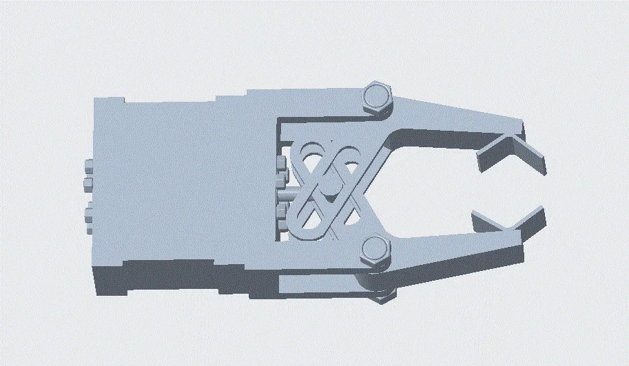 手部组件三维图