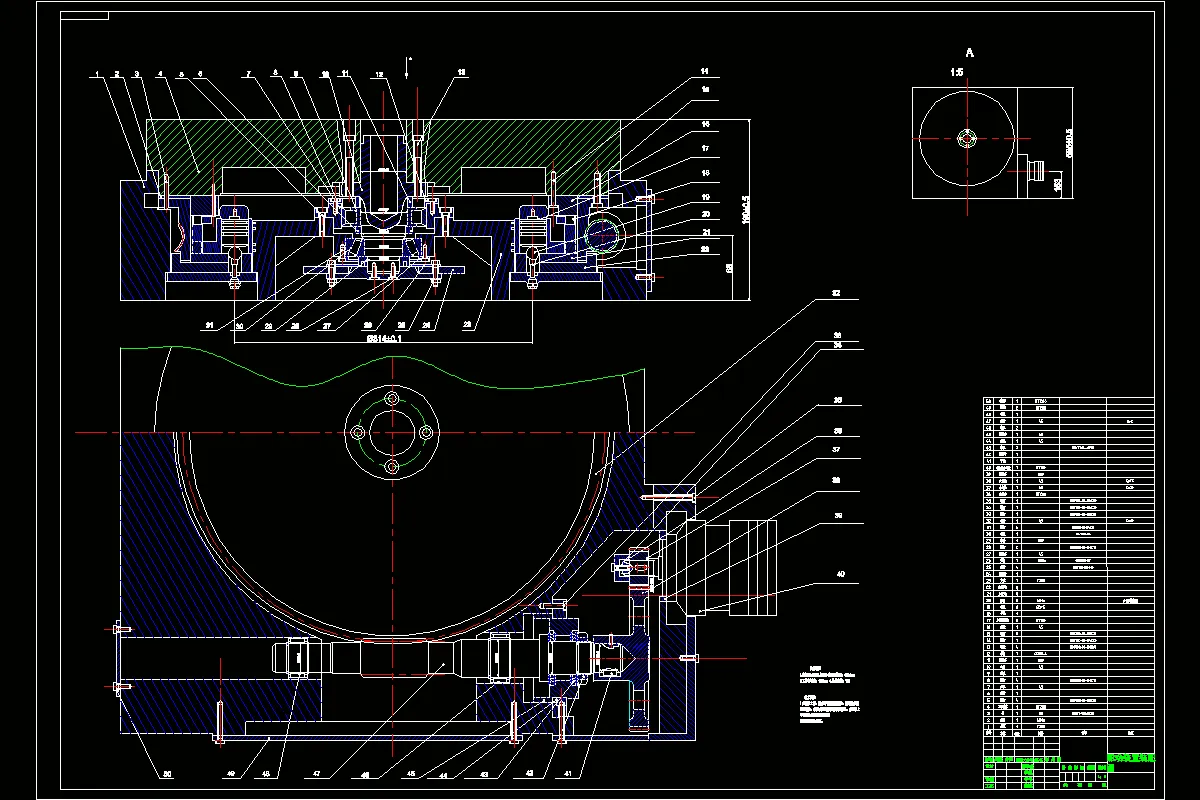 驱动装置装配图
