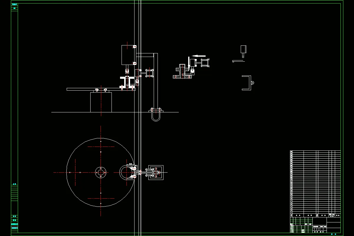 JJ9114-全顺制动盘轴承压装机设计（夹具部分）