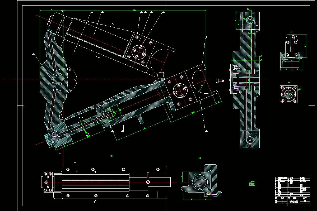 JJ9133-数控卧式镗铣床机械手运动机构设计【含SW三维图】