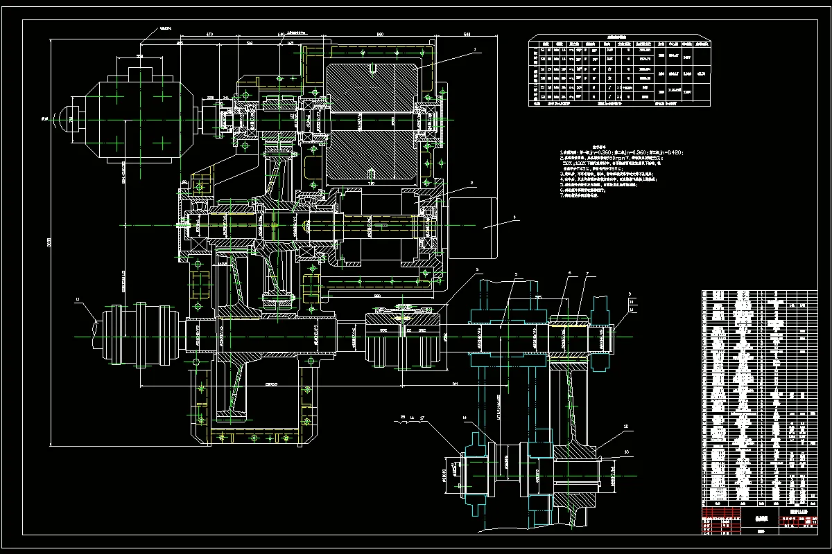JJ9528-剪板机传动装置的设计