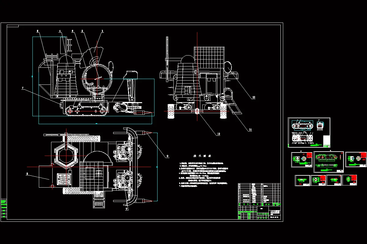 全部CAD图纸 9张