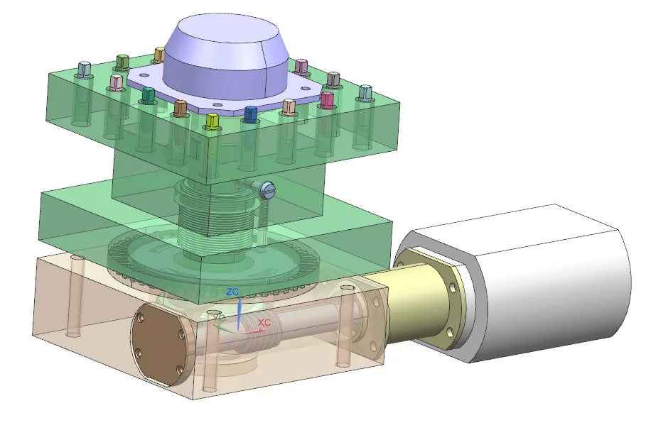 P889-数控机床自动回转刀架设计【含UG三维图】