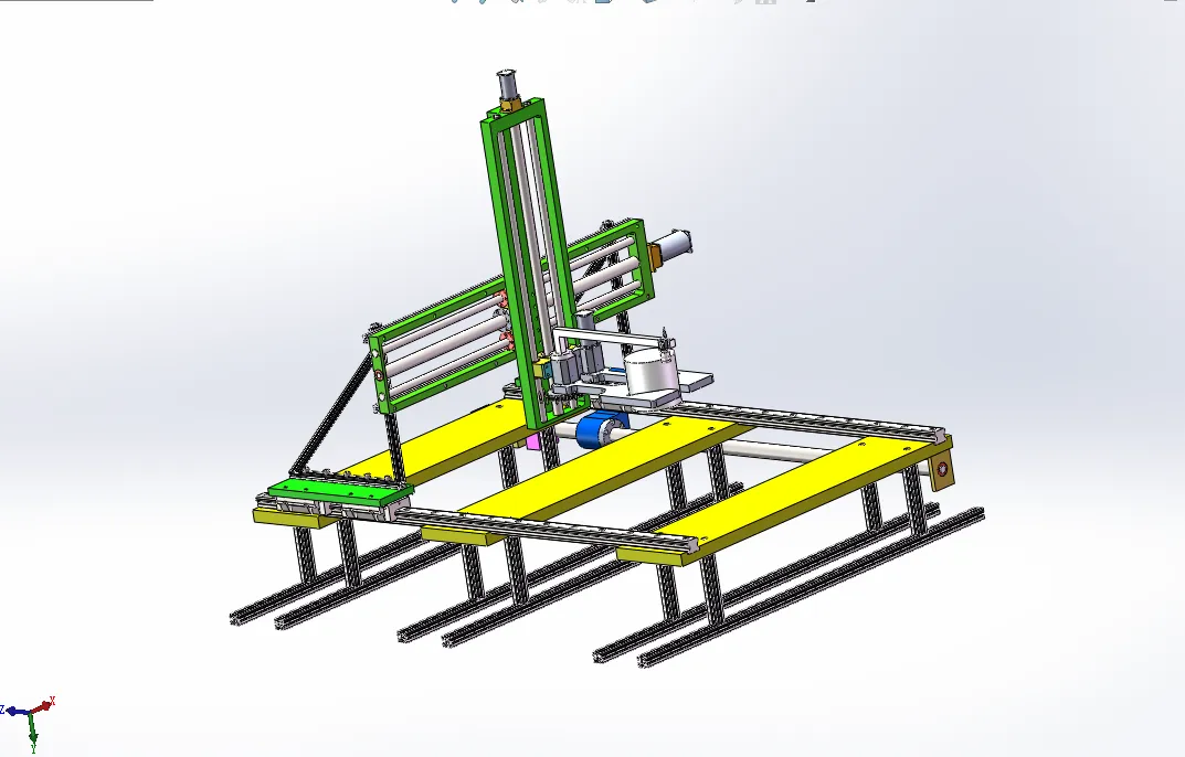 P896-基于视觉分拣搬运机器人设计【含SW三维图】