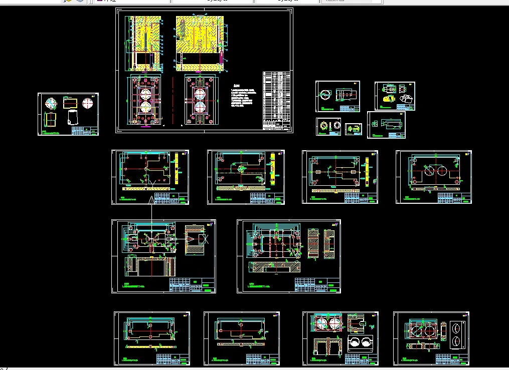 全部CAD图纸 16张