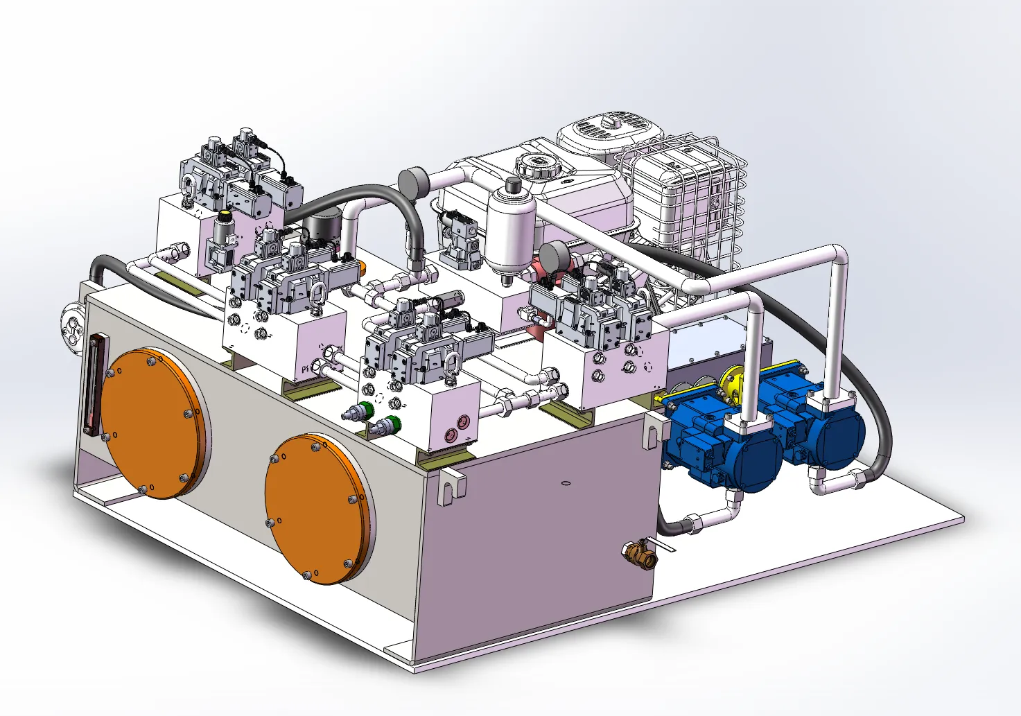 JJ9325-火车卸煤挖掘机器人液压系统设计【含SW三维图】