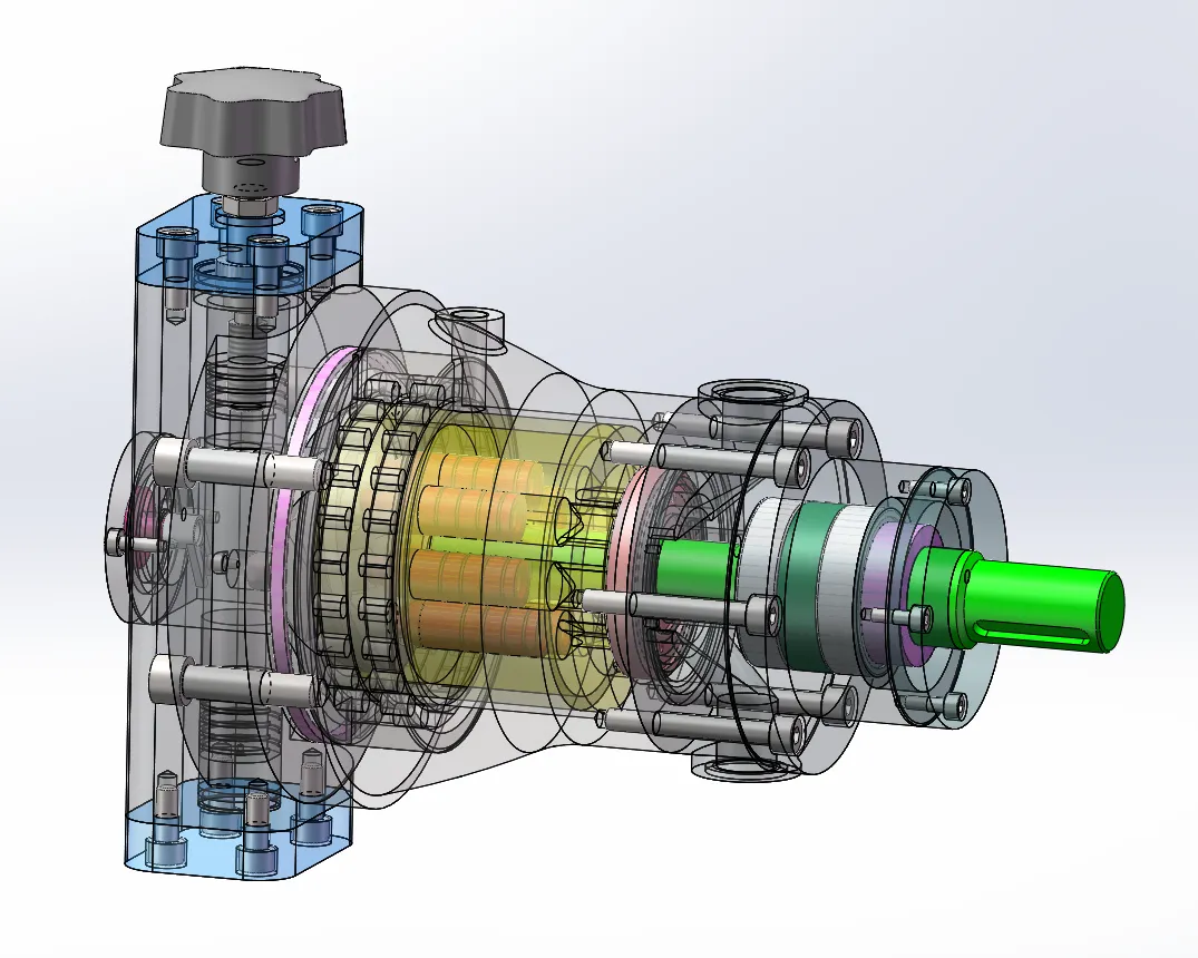 JJ9337-10SCY14-1B轴向柱塞泵设计【含SW三维图】