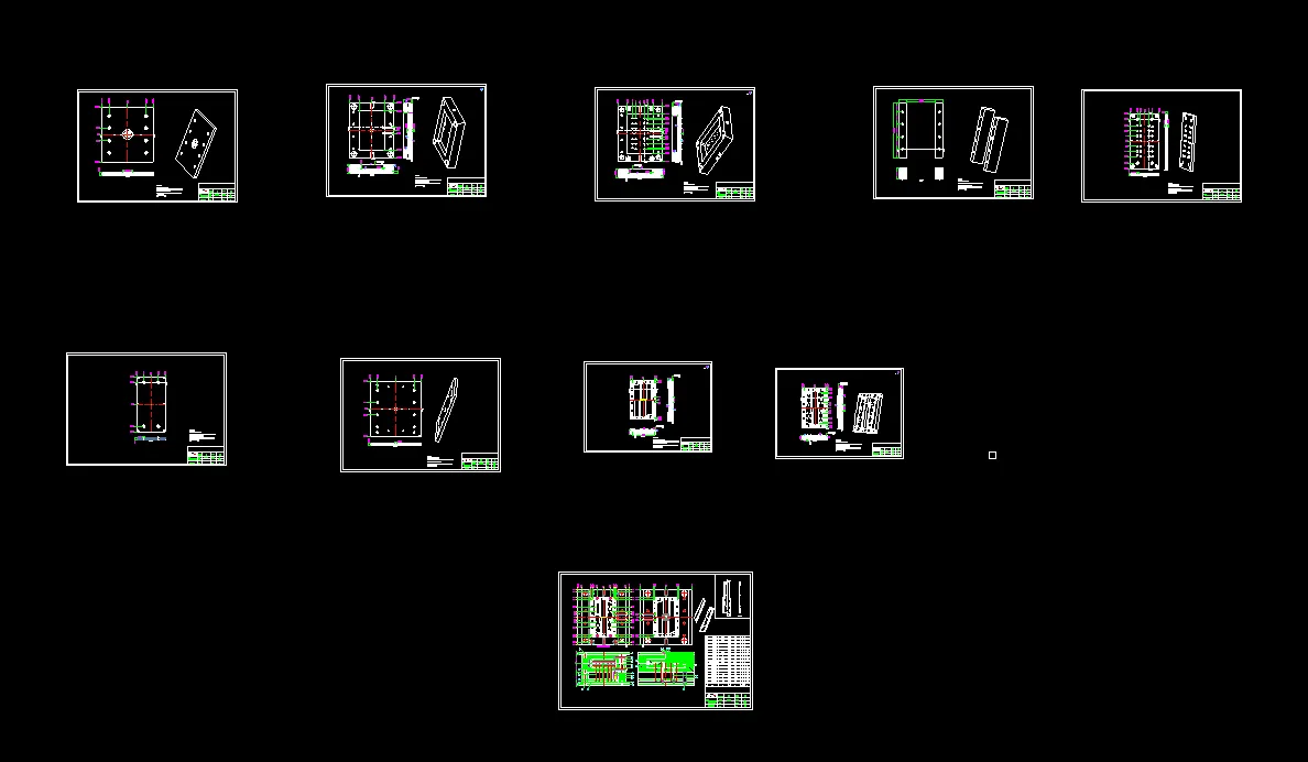 全部CAD图纸 10张