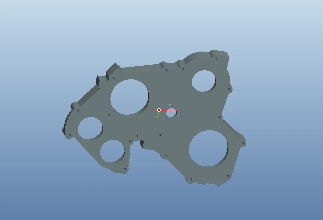 P784-变速齿轮箱箱体数控加工工艺程序及工装设计【含三维图】