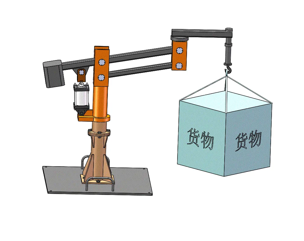 JJ9453-落地式助力机械手三维模型设计【含SW三维图】