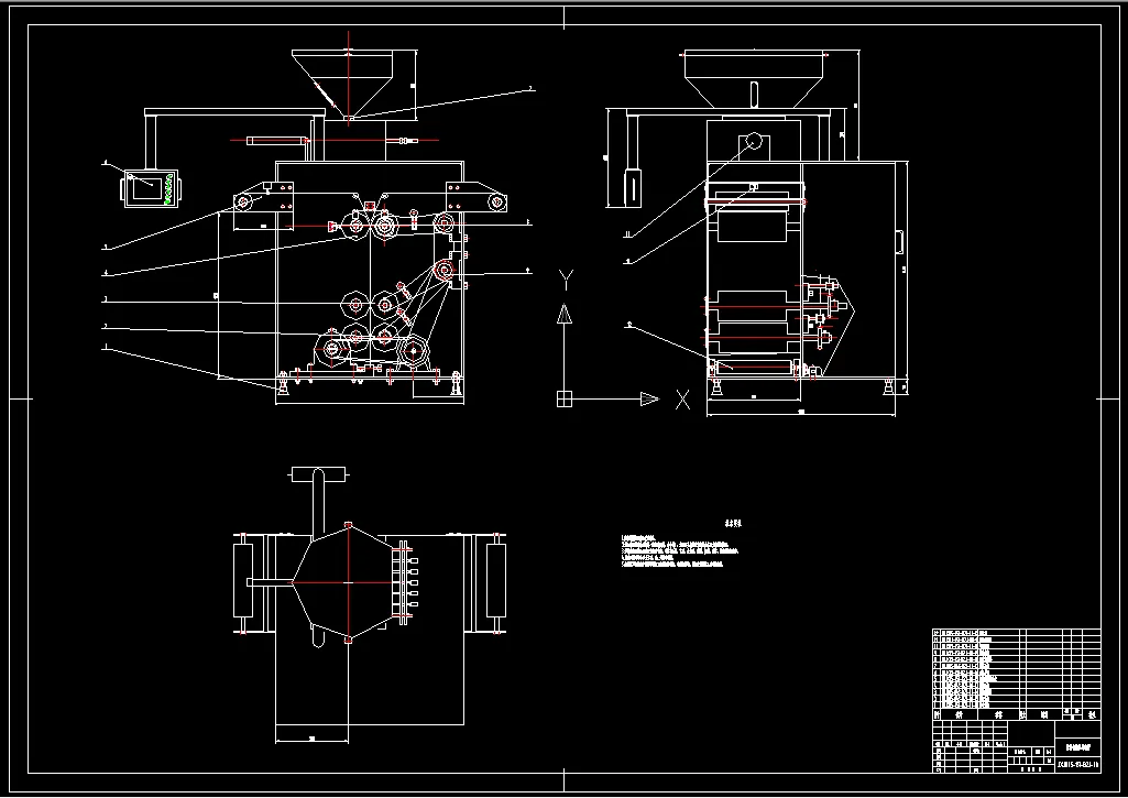 Q683-粉料填充机传动与控制系统设计