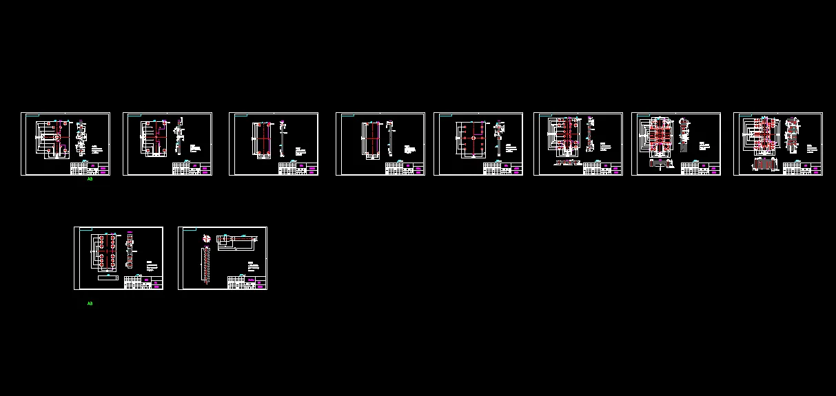 模具零件图 10张