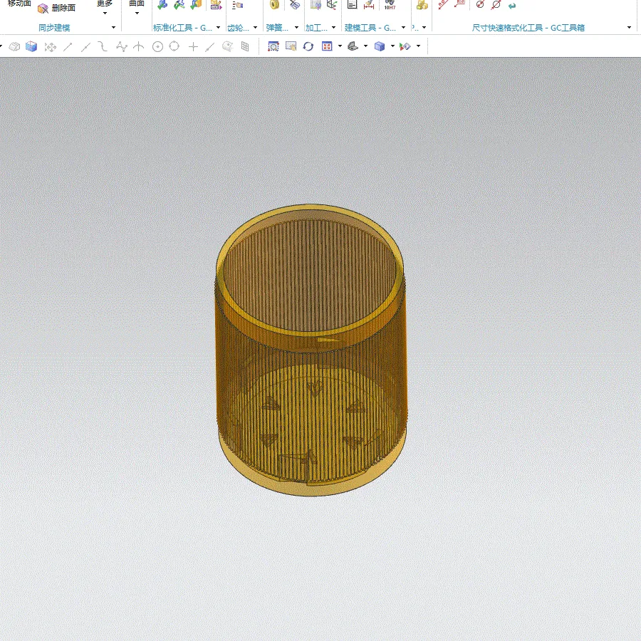 JJ9573-带外螺纹瓶盖的注塑模具设计【含UG三维图】