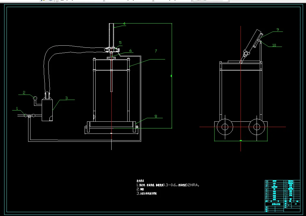 Q778-铁路煤炭传送机疏通机构设计