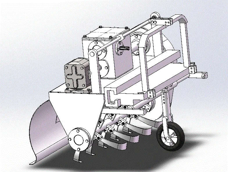 JJ9591-果园避障除草机的设计【含SW三维图】