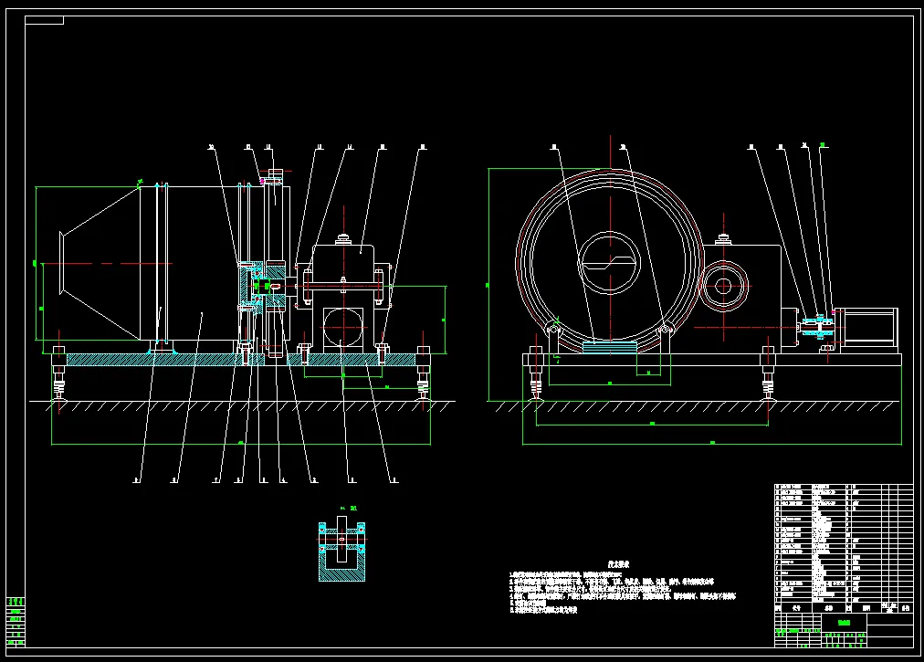 JJ9616-干果类食品家用滚筒式自动炒货机设计