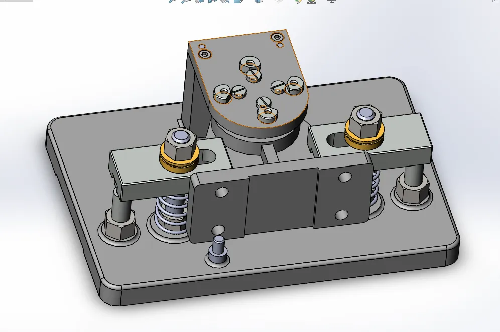 K1596-kcsj-04轴承座工艺及钻4-M6螺纹孔夹具设计[含SW三维图]