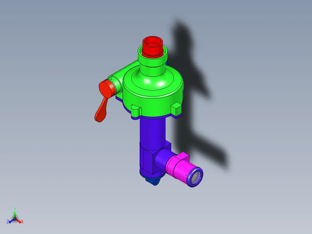 JJ9655-周视镜体结构设计【含UG三维图】