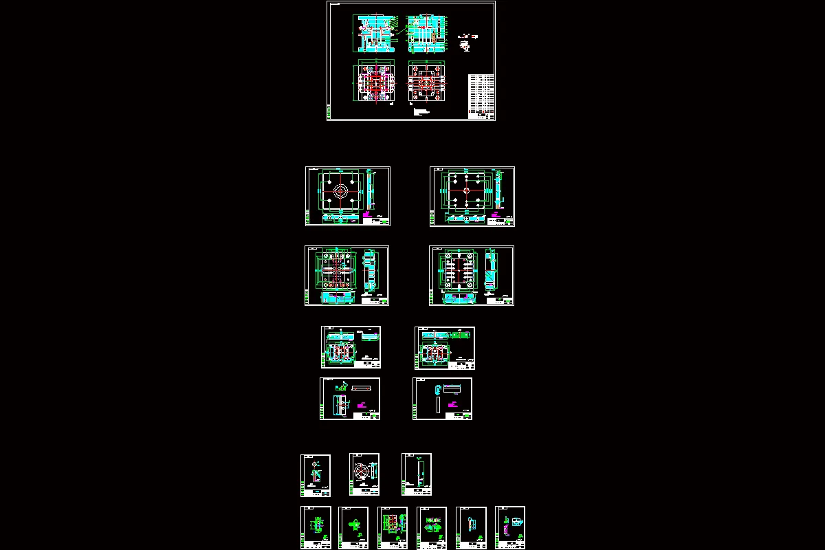 全部CAD图纸 18张