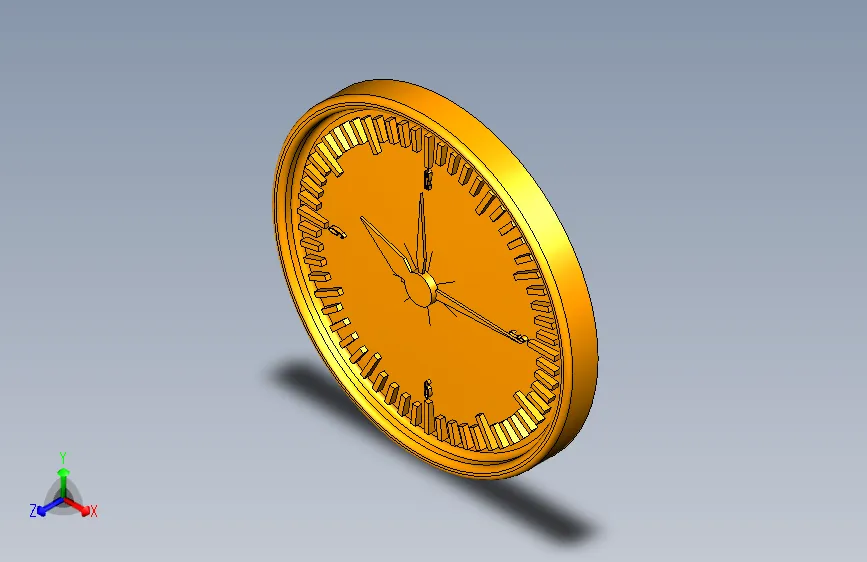 JJ9700-家用挂钟的设计【含UG三维图】