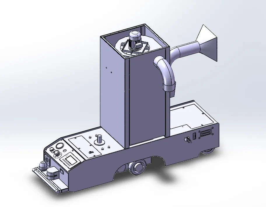 JJ9733-自动导引小车烟尘吸附装置设计【含三维图】
