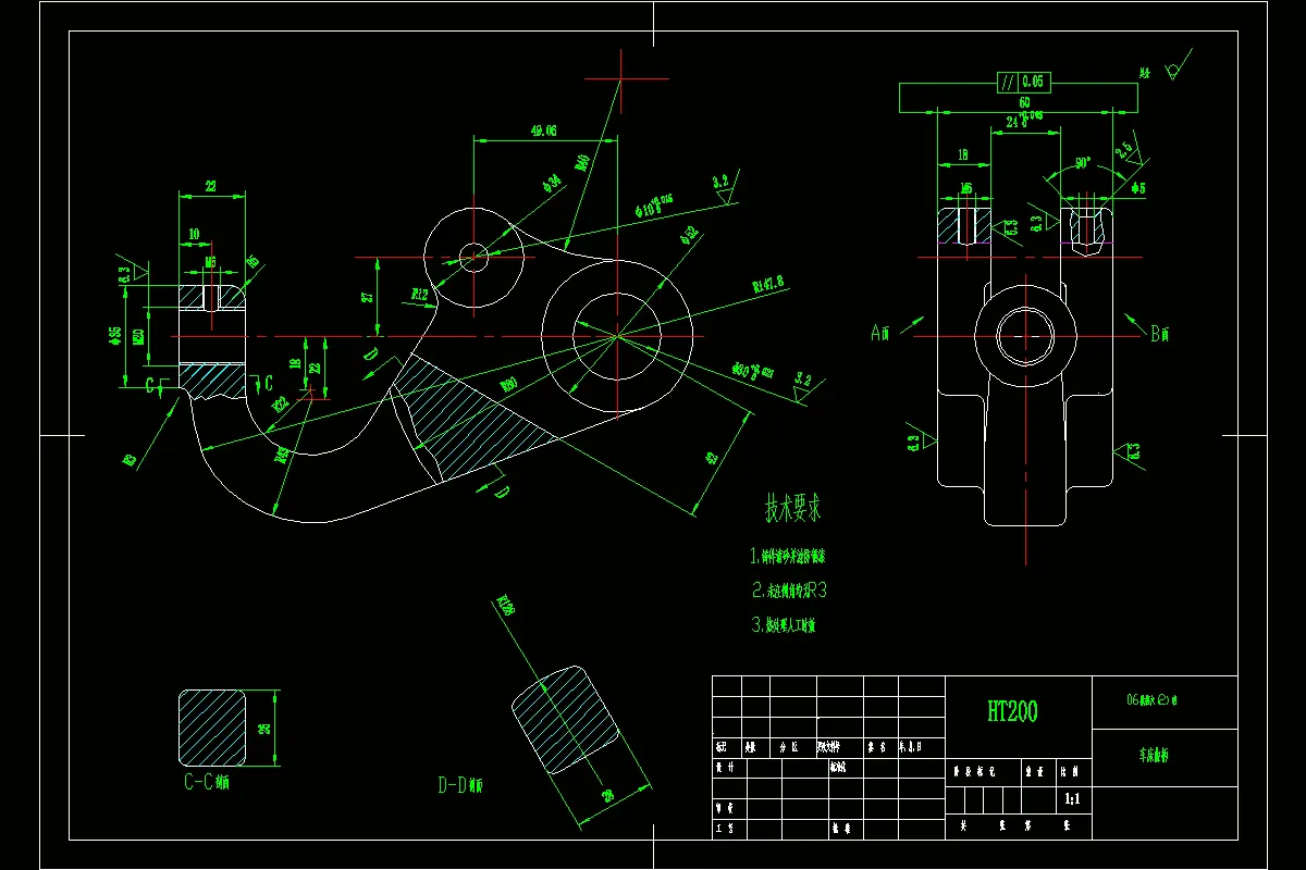 JJ9677-车床曲柄工艺及铣24槽夹具设计