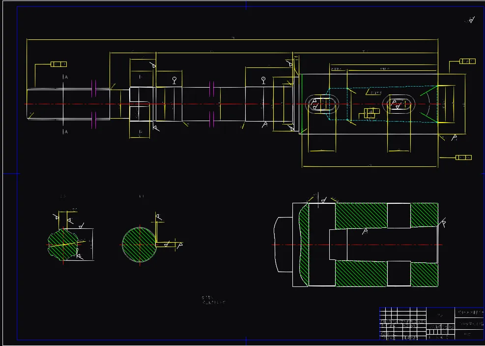 JJ9830-Z3040摇臂钻床主轴加工工艺设计-含编程程序