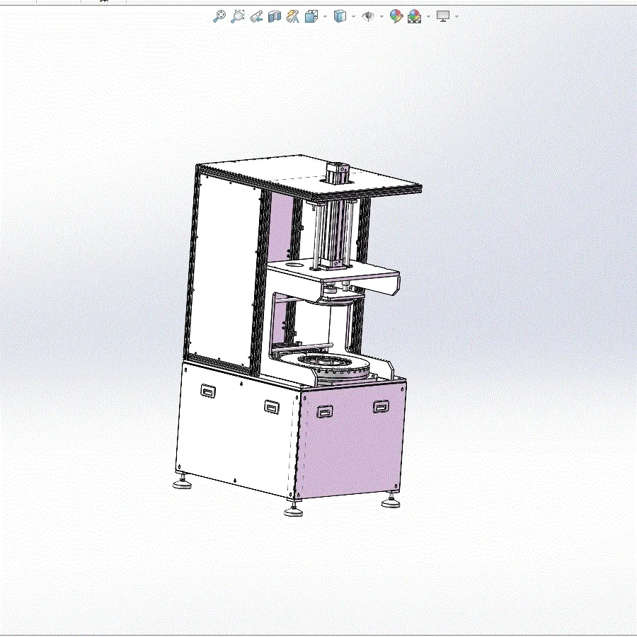 Q551-DD电机骨架安装机的设计【含SW三维图】