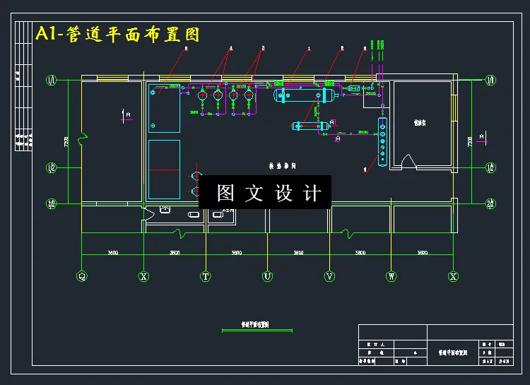 管道平面布置图