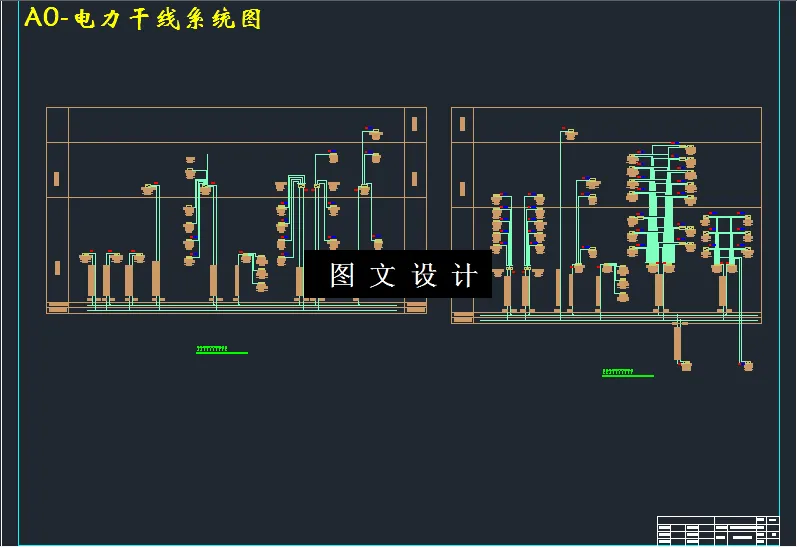 电力干线系统图