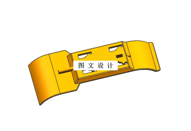 M1472-车载蓝牙门禁卡扣造型及注塑模具设计[含UG三维图及模流分析]