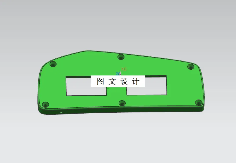 M1550-座椅用扶手面板的塑料模具设计[含UG三维图]
