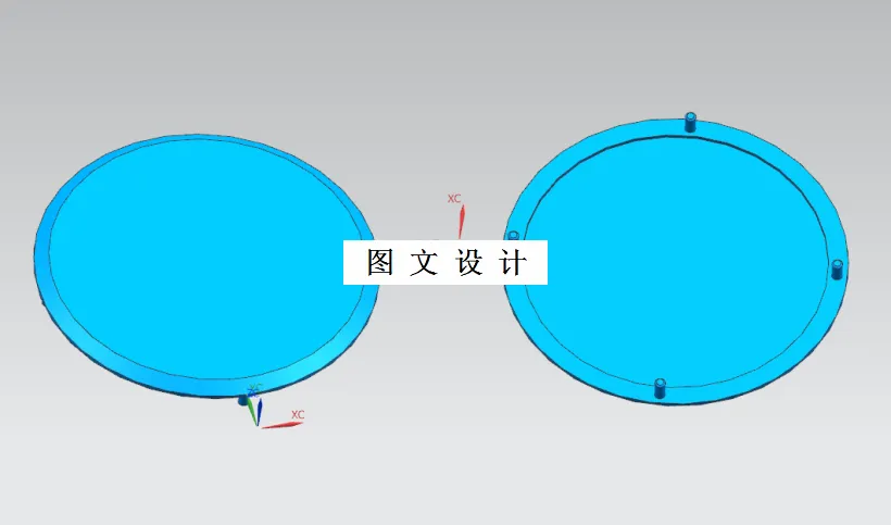 M1647-圆盘注射模设计[含UG三维图]