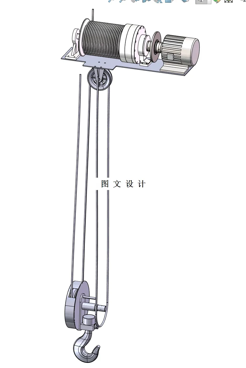 M1229-侧装式少齿差传动卷扬机设计【含SW三维图】