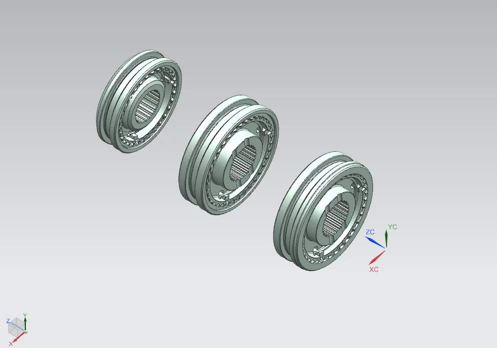 Q864-锁环式惯性同步器设计[含UG三维图]