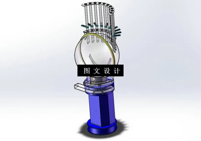 M1861-福利彩票双色球开奖机设计[含SW三维图]