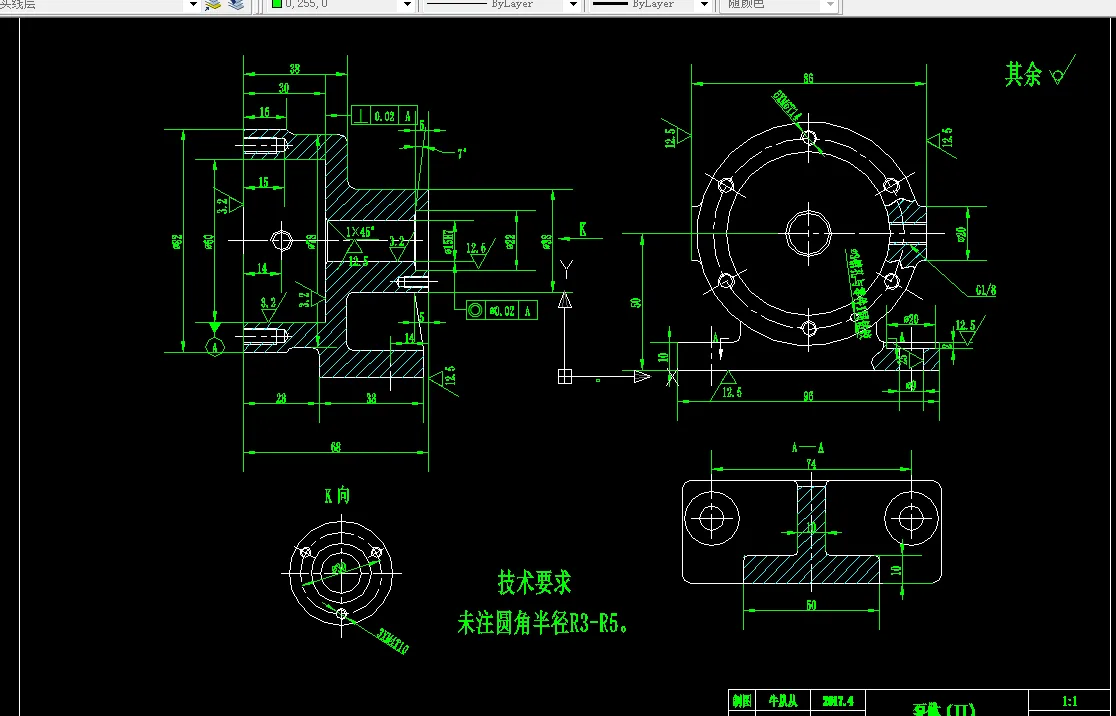 K1659-泵体零件机械加工工艺和专用夹具设计