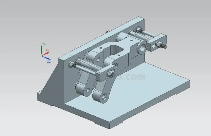 M1923-宇航类飞机转向舵零件数控加工工艺及夹具设计[含UG三维图]