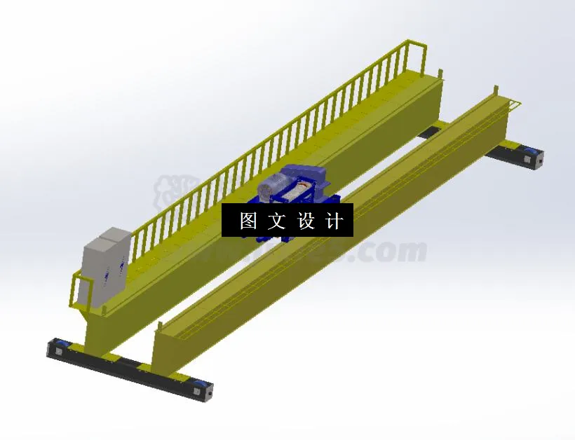 M2150-32T桥式起重机机PLC控制系统设计-起重机小车设计[含SW三维图]