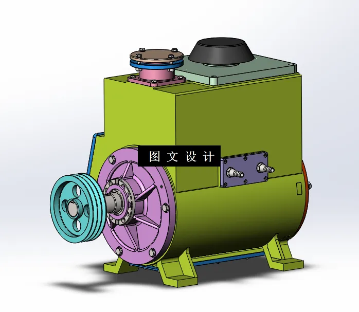 M2311-膜片式真空泵结构设计[含SW三维图]