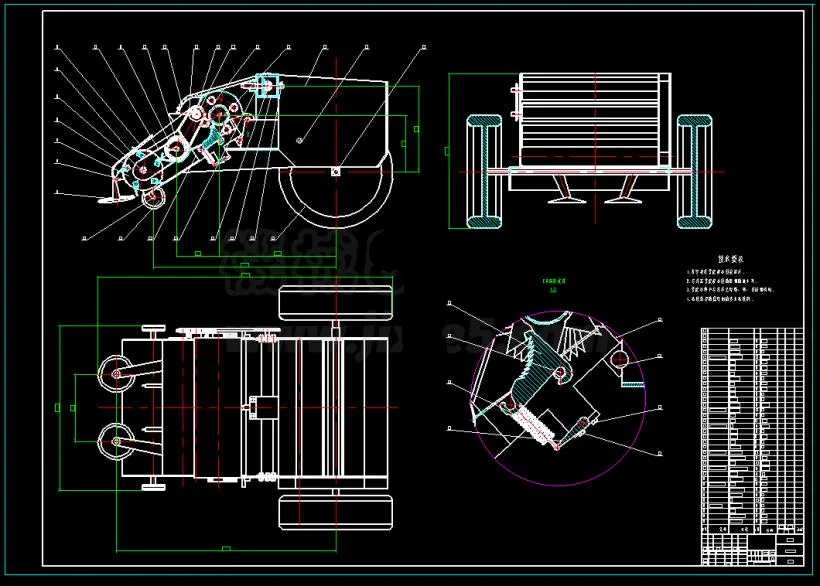 M2394-甘蓝收获装置关键部件设计研究