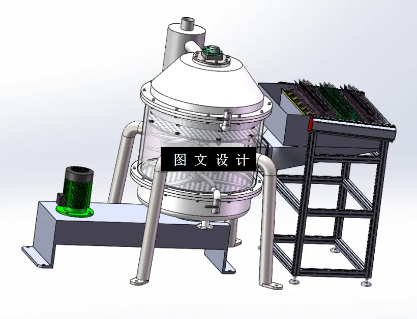M2507-棉秆超细粉碎机的设计[含SW三维图]