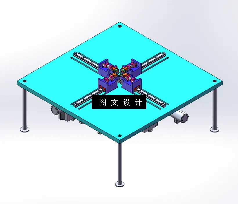 M2669-双轴拉伸测试装置的设计[含SW三维图]