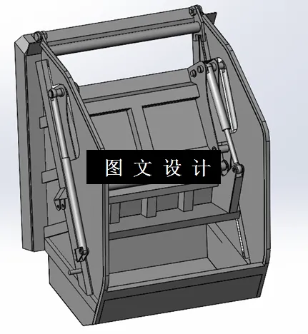 M2677-垃圾车填料机构的设计[含SW三维图]