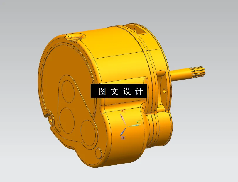 M1342-电动葫芦三级斜齿设计[含UG三维图]