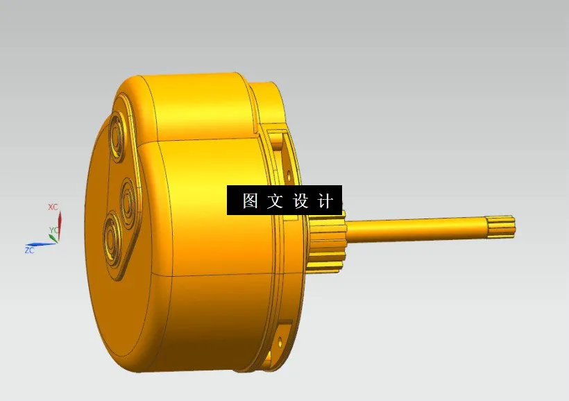 M1343-电动葫芦斜三级齿轮传动设计[含UG三维图]