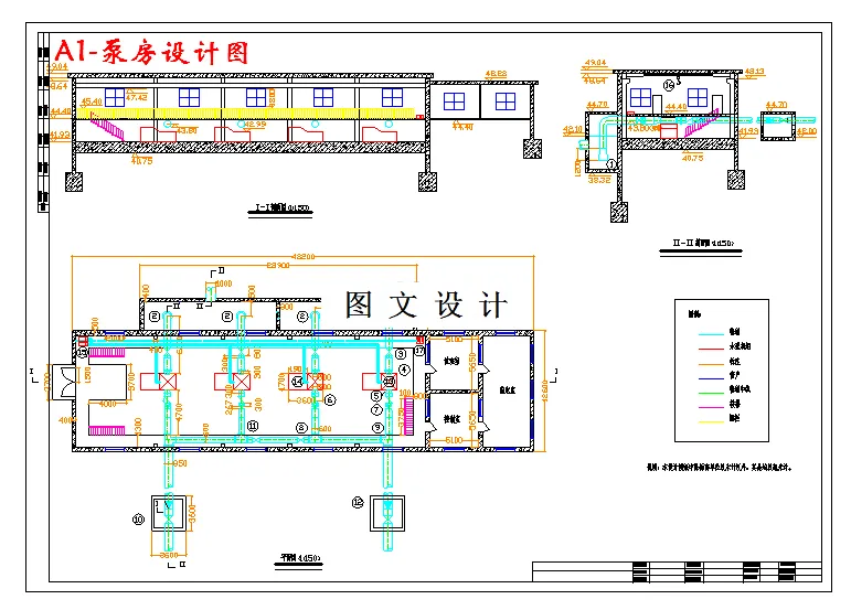 M2757-日用水量为12万吨日二级泵站的设计